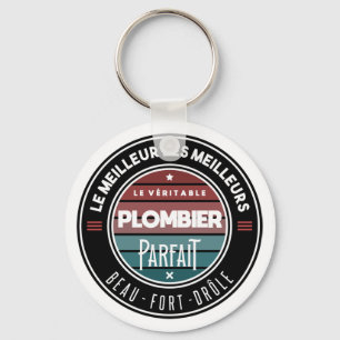 Porte-clés Le véritable plombier parfait