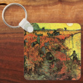 Porte-clés Le Vignoble rouge par Vincent van Gogh (Recto)