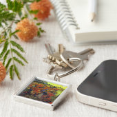 Porte-clés Le Vinyard rouge par Vincent van Gogh (Côté)