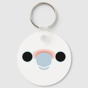 Porte-clés Le visage du cockatoo de Goffin