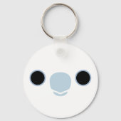 Porte-clés Le visage d'un cockatoo Solomons (Verso)