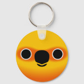 Porte-clés Le visage d'un Jenday Conure (Verso)