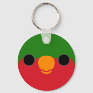 Porte-clés Le visage d'un lorikeet de Stephen