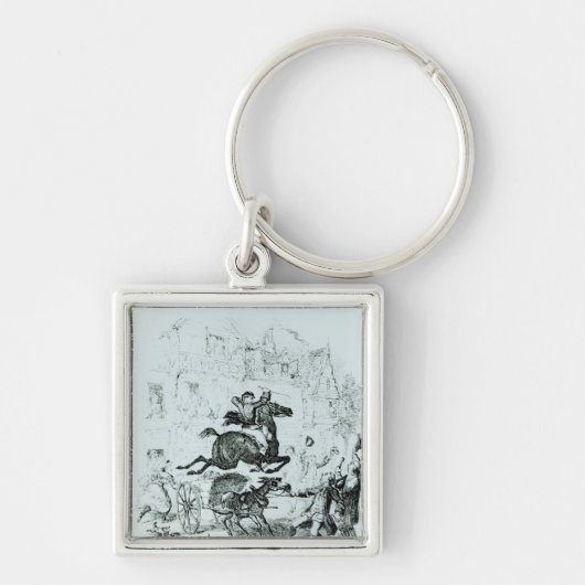 Porte-clés Le vol de Turpin par Edmonton (Devant)