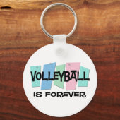 Porte-clés Le Volley-ball Est Une Éternité (Recto)