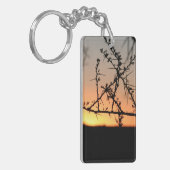 Porte-clés Le zèbre de Burchell en Afrique avec des rayures e (Devant gauche)