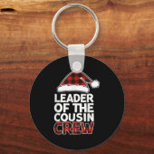Porte-clés Leader Of The Cousin Crew Christmas Buffalo Red Pl (Recto)