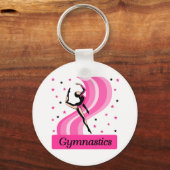Porte-clés Leap de gymnastique (Recto)