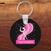 Porte-clés Leap de gymnastique (Recto)