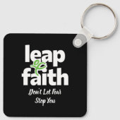 Porte-clés Leap Of Faith Don't Let Fear Stop You Keychain (Dos)