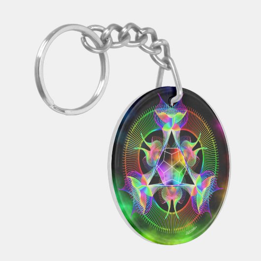 Porte-clés Leap quantique/convergence (Devant gauche)