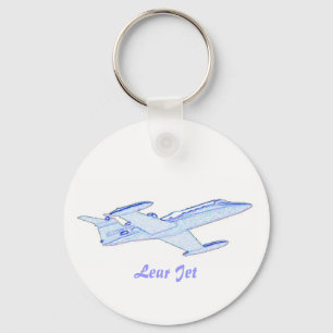 Porte-clés Lear Jet