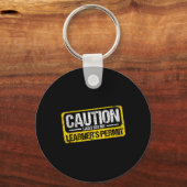 Porte-clés Learner's Permit New Driver Shirt Caution Just Got (Recto)