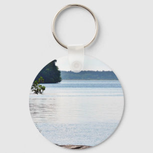 Porte-clés L'eau de lac sur le vent