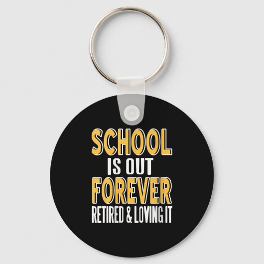 Porte-clés L'École Des Femmes Est Sortie Pour Toujours Drôle (Recto)