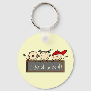 Porte-clés L'école est Cool