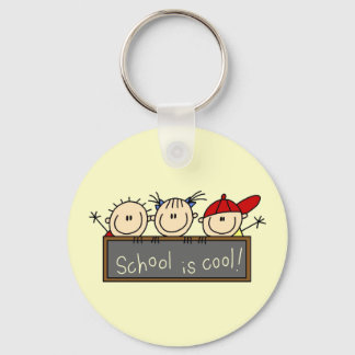 Porte-clés L'école est Cool