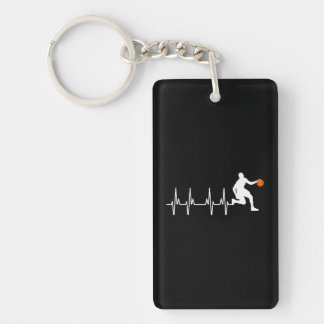 Porte-clés Lecteur de basketball de Hearbeat
