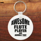 Porte-clés Lecteur Flute génial (Recto)