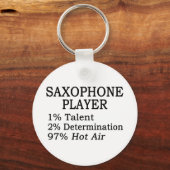 Porte-clés Lecteur Saxophone Air chaud (Recto)