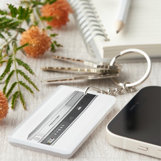 Porte-clés Lecteur VCR et contrôle à distance (Devant droit)