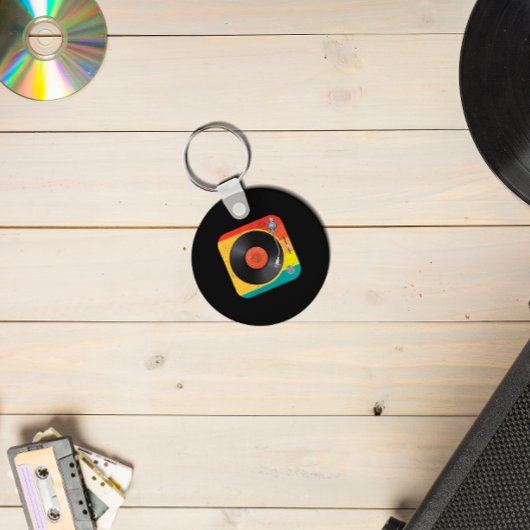 Porte-clés Lecteur vinyle