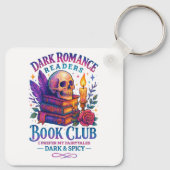Porte-clés Lecteurs de romance sombre... (Dos)