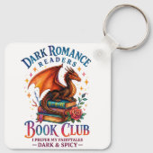 Porte-clés Lecteurs de romance sombre... (Dos)