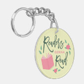 Porte-clés Lecteurs Lire Booking Floral (Devant gauche)