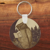 Porte-clés Lecture de Owl par Moonlight (Recto)