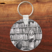 Porte-clés Lecture du livre (Recto)