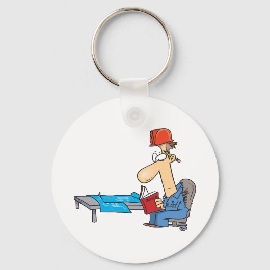 Porte-clés Lecture d'un manuel (Recto)