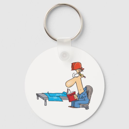 Porte-clés Lecture d'un manuel (Verso)