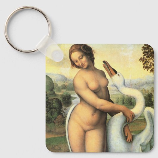 Porte-clés Leda et le cygne par Leonardo da Vinci (Recto)