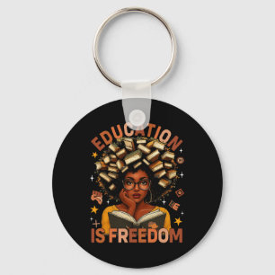 Porte-clés L'éducation est la liberté Livres de professeur no