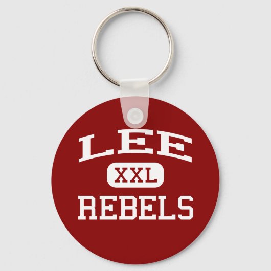 Porte-clés Lee - Rebels - Lee High School - Midland Texas (Recto)