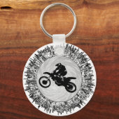 PORTE-CLÉS L'EFFET MOTOCROSS (Recto)
