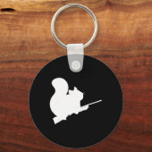 Porte-clés Legendaire Chasse aux écureuils combat contre le d (Recto)