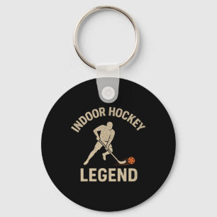 Porte-clés Légende de Hockey en Salle Floorbyll Tiges de Bâto