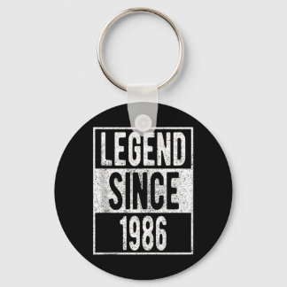 Porte-clés Légende depuis 1986 Chemise Cadeaux 36 ans 36ème
