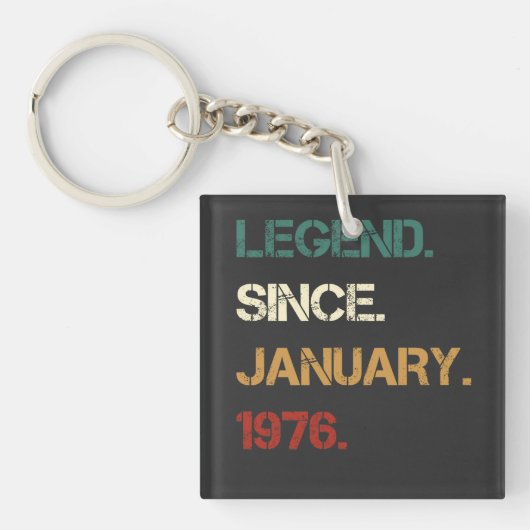 Porte-clés Légende depuis janvier 1976 (Devant)