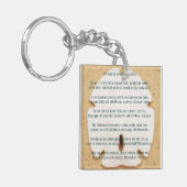 Porte-clés Légende du dollar de sable (Devant gauche)