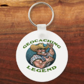 Porte-clés Légende du géocaching (Recto)
