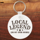 Porte-clés Légende locale (dans mon propre esprit) Graphisme (Recto)