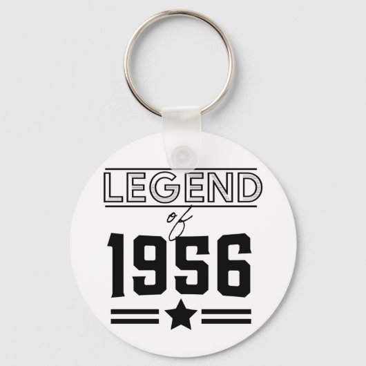 Porte-clés Légende Vintage de 1956 (Recto)