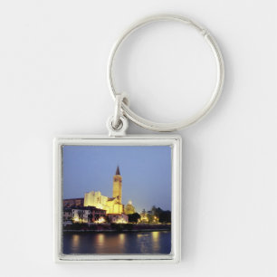 Porte-clés L'église de Sant'Anastasia à Vérone, Italie.