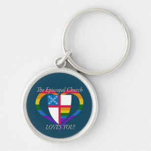Porte-clés L'Église épiscopale vous aime LGBTQ