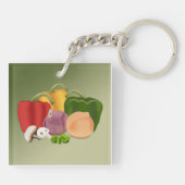Porte-clés Légume (Dos)