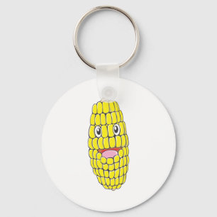 Porte-clés Légume heureux de maïs