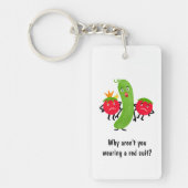 Porte-clés Légumes amusants (Devant)